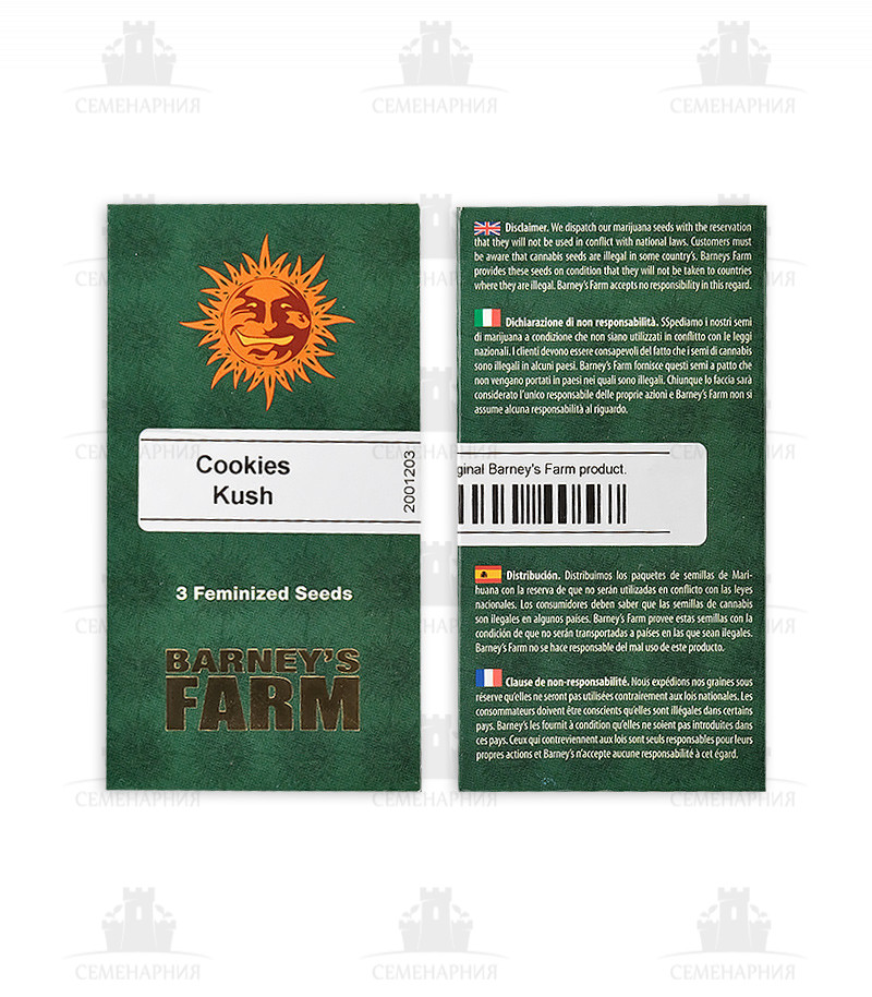 Сорт Cookies Kush fem (Barney's Farm) Сорт Cookies Kush fem (Barney's Farm) — изображение 3