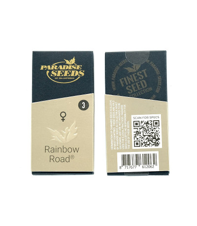 Семена сорта Rainbow Road fem (Paradise Seeds) Семена сорта Rainbow Road fem (Paradise Seeds) — изображение 2