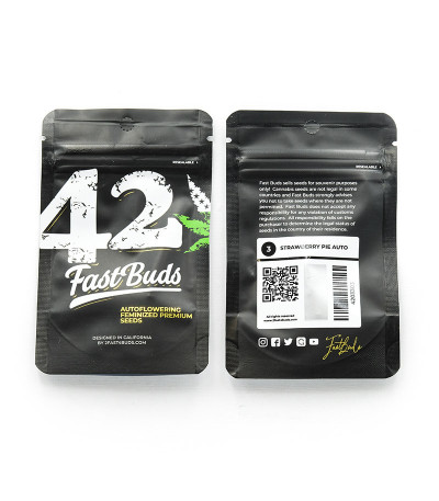 Семена сорта Strawberry Pie Auto fem (FastBuds) Семена сорта Strawberry Pie Auto fem (FastBuds) — изображение 2