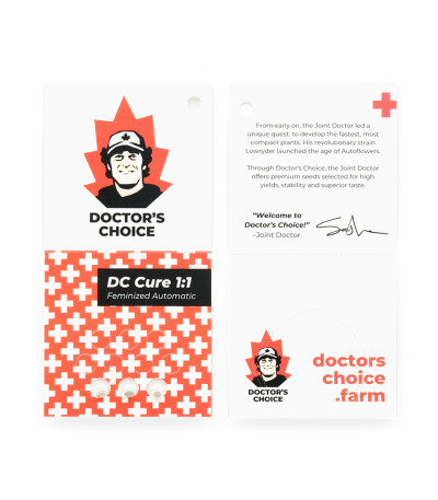 Сорт DC Cure 1:1 Auto CBD fem (Doctor's Choice) Сорт DC Cure 1:1 Auto CBD fem (Doctor's Choice) — изображение 2