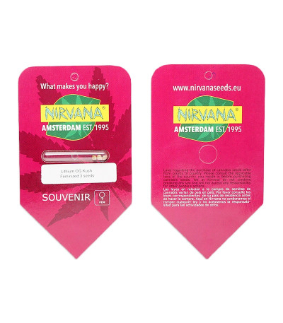 Сорт Lithium OG Kush fem (Nirvana Seeds) Сорт Lithium OG Kush fem (Nirvana Seeds) — изображение 2