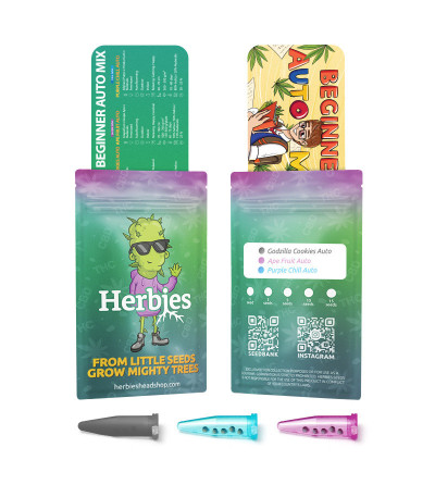 Сорт Beginner Auto Mix Pack fem (Herbies Seeds) Сорт Beginner Auto Mix Pack fem (Herbies Seeds) — изображение 3