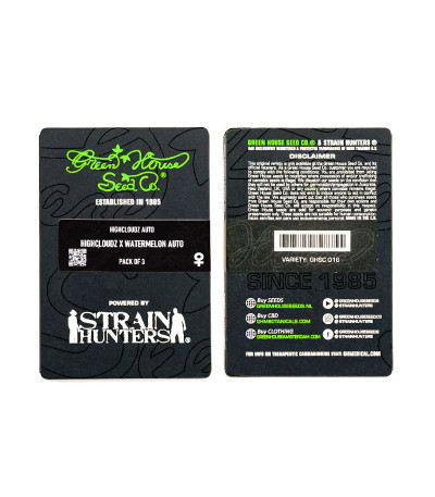 Сорт HighCloudZ Auto fem (GHS) Сорт HighCloudZ Auto fem (GHS) — изображение 2