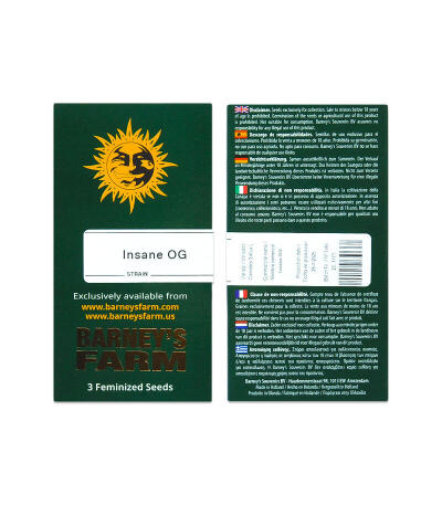 Сорт Insane OG Strain (Barney's Farm) Сорт Insane OG Strain (Barney's Farm) — изображение 2